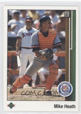 1989 Upper Deck - [Base] #654 - Mike Heath