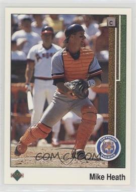 1989 Upper Deck - [Base] #654 - Mike Heath