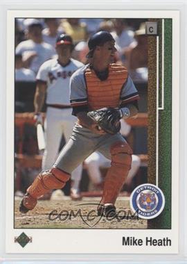 1989 Upper Deck - [Base] #654 - Mike Heath