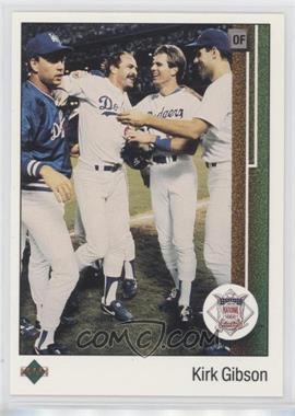 1989 Upper Deck - [Base] #662 - Kirk Gibson