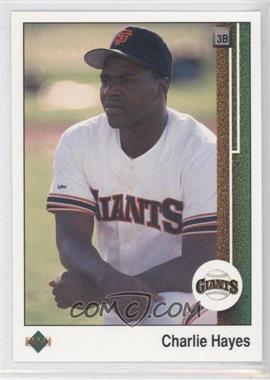 1989 Upper Deck - [Base] #707 - Charlie Hayes