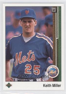 1989 Upper Deck - [Base] #739 - Keith Miller