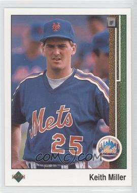 1989 Upper Deck - [Base] #739 - Keith Miller