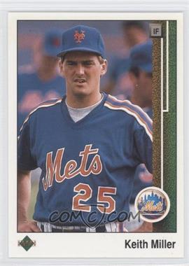 1989 Upper Deck - [Base] #739 - Keith Miller