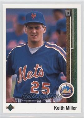 1989 Upper Deck - [Base] #739 - Keith Miller