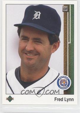 1989 Upper Deck - [Base] #761 - Fred Lynn