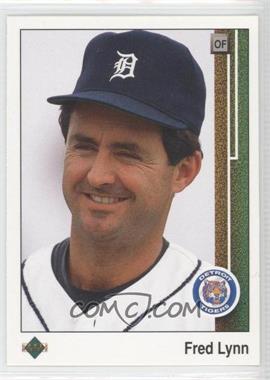 1989 Upper Deck - [Base] #761 - Fred Lynn