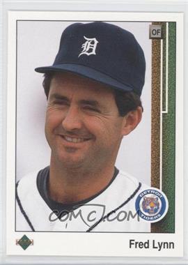 1989 Upper Deck - [Base] #761 - Fred Lynn