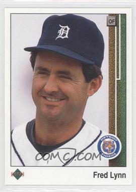 1989 Upper Deck - [Base] #761 - Fred Lynn