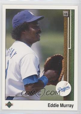 1989 Upper Deck - [Base] #763 - Eddie Murray