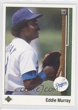 1989 Upper Deck - [Base] #763 - Eddie Murray