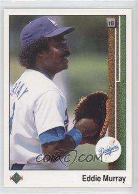 1989 Upper Deck - [Base] #763 - Eddie Murray