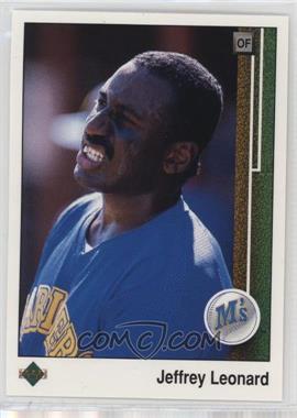 1989 Upper Deck - [Base] #789 - Jeffrey Leonard