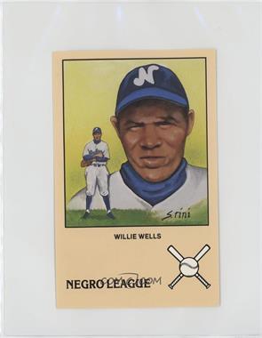 1989 Z Silk Negro League Postcards Series 1 - [Base] #10 - Willie Wells /5000