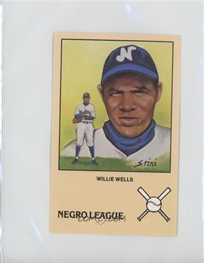 1989 Z Silk Negro League Postcards Series 1 - [Base] #10 - Willie Wells /5000