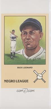 1989 Z Silk Negro League Postcards Series 1 - [Base] #11 - Buck Leonard /5000