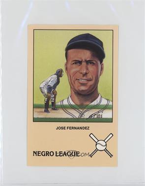 1989 Z Silk Negro League Postcards Series 1 - [Base] #12 - Jose Fernandez /5000