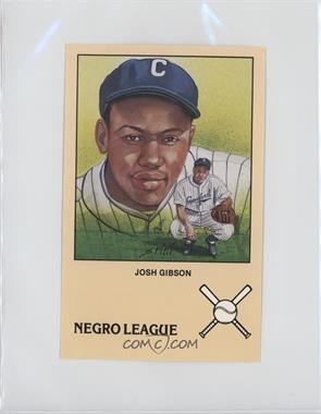 1989 Z Silk Negro League Postcards Series 1 - [Base] #8 - Josh Gibson /5000