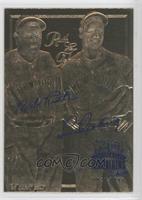 Babe Ruth, Lou Gehrig (70th Anniversary Murderer's Row Stamp Blue)