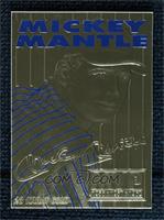 Mickey Mantle MVP (Blue Foil Name & Jersey Pinstripes)
