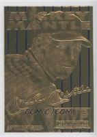 Mickey Mantle MVP (Blue Foil Background Pinstripes)