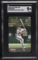 Ichiro Suzuki (Leg kick, white jersey, leaning toward pitcher) [SGC 9 …