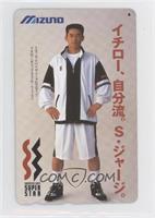 Ichiro Suzuki (Mizuno, white and black outfit)