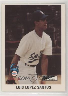 1990-91 BYN Puerto Rico Winter League Update - [Base] #28 - Luis Lopez