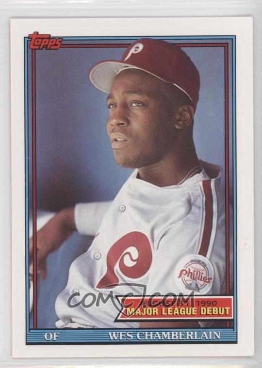 1990-91 Topps Major League Debut 1990 - Box Set [Base]   #29 - Wes Chamberlain