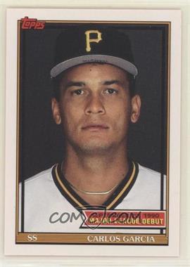 1990-91 Topps Major League Debut 1990 - Box Set [Base] #51 - Carlos Garcia
