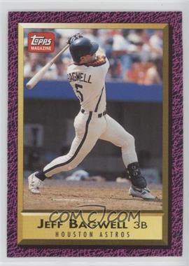 1990-93 Topps Magazine Cards - [Base] #TM61 - Jeff Bagwell