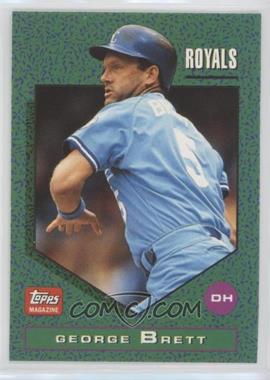 1990-93 Topps Magazine Cards - [Base] #TM88 - George Brett