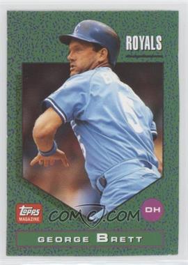 1990-93 Topps Magazine Cards - [Base] #TM88 - George Brett