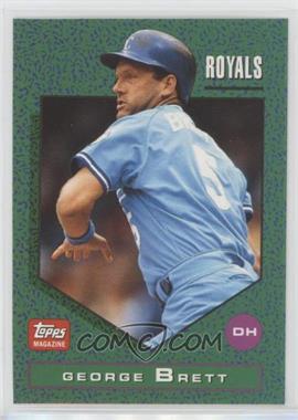 1990-93 Topps Magazine Cards - [Base] #TM88 - George Brett