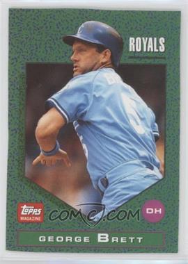 1990-93 Topps Magazine Cards - [Base] #TM88 - George Brett