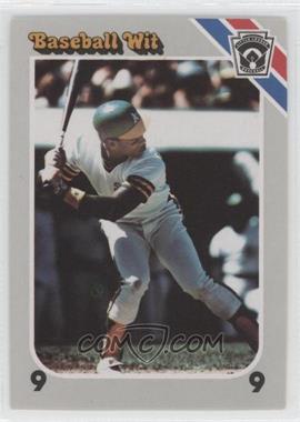 1990 Baseball Wit - [Base] - No Card Number #_RIHE - Rickey Henderson