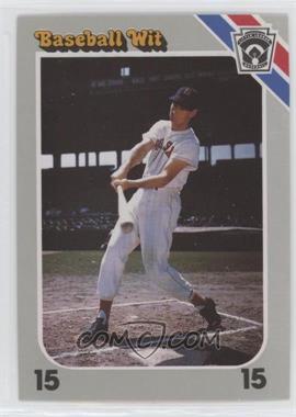 1990 Baseball Wit - [Base] - No Card Number #_TEWI - Ted Williams