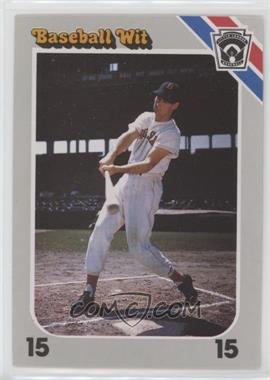 1990 Baseball Wit - [Base] - No Card Number #_TEWI - Ted Williams