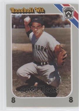 1990 Baseball Wit - [Base] - No Card Number #_YOBE - Yogi Berra