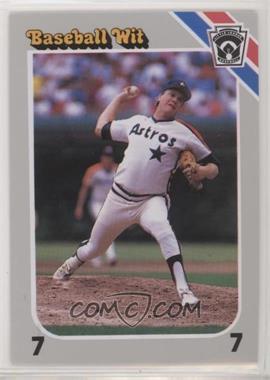 1990 Baseball Wit - [Base] #12 - Mike Scott