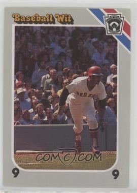 1990 Baseball Wit - [Base] #34 - Carl Yastrzemski