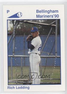 1990 Bellingham Mariners - [Base] #2 - Richard Lodding