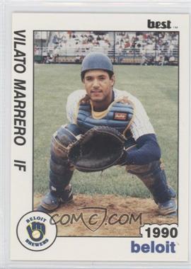 1990 Best Beloit Brewers - [Base] #12 - Vilato Marrero