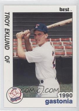 1990 Best Gastonia Rangers - [Base] #12 - Troy Eklund