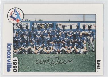 1990 Best Knoxville Blue Jays - [Base] #28 - Checklist