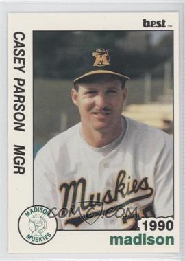 1990 Best Madison Muskies - [Base] #25 - Casey Parsons