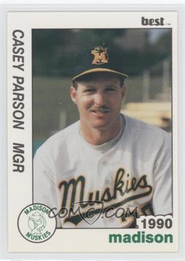 1990 Best Madison Muskies - [Base] #25 - Casey Parsons