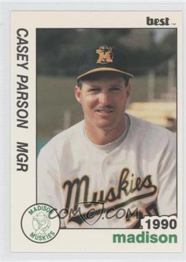 1990 Best Madison Muskies - [Base] #25 - Casey Parsons