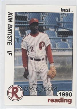 1990 Best Reading Phillies - [Base] #15 - Kim Batiste
