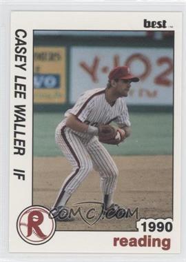 1990 Best Reading Phillies - [Base] #19 - Casey Waller